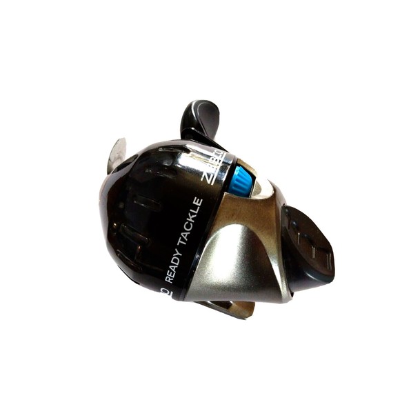 ZEBCO Ready Tackle Closed Face Spin Casting Reel Black and Silver - Picture 6 of 7